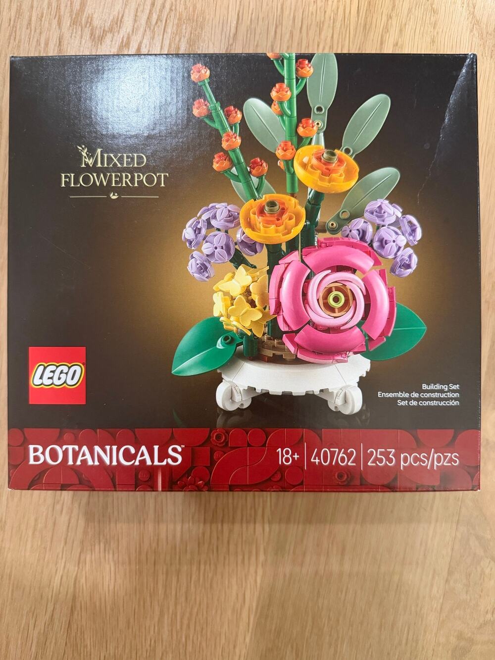 LEGO Botanicals 40762 Mixed Flowerpot 253 Pieces New Sealed